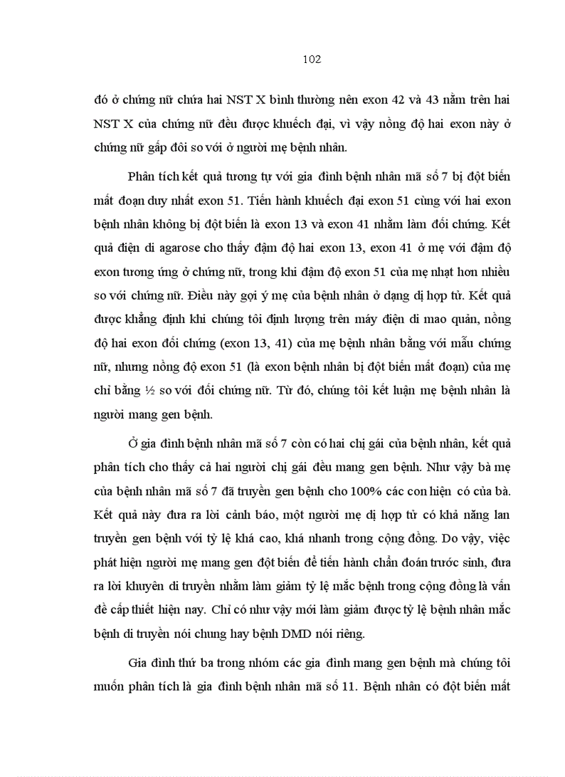 image for page Xác định đột biến mất đoạn gen dystrophin gây bệnh loạn dưỡng cơ Duchenne ở mức độ mRNA và phát hiện người lành mang gen bệnh
