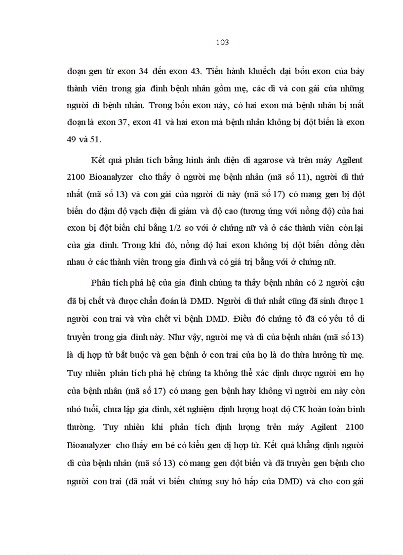 image for page Xác định đột biến mất đoạn gen dystrophin gây bệnh loạn dưỡng cơ Duchenne ở mức độ mRNA và phát hiện người lành mang gen bệnh