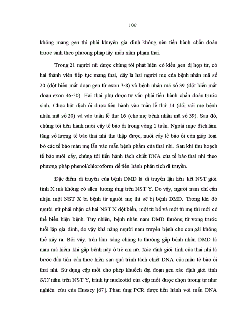 image for page Xác định đột biến mất đoạn gen dystrophin gây bệnh loạn dưỡng cơ Duchenne ở mức độ mRNA và phát hiện người lành mang gen bệnh