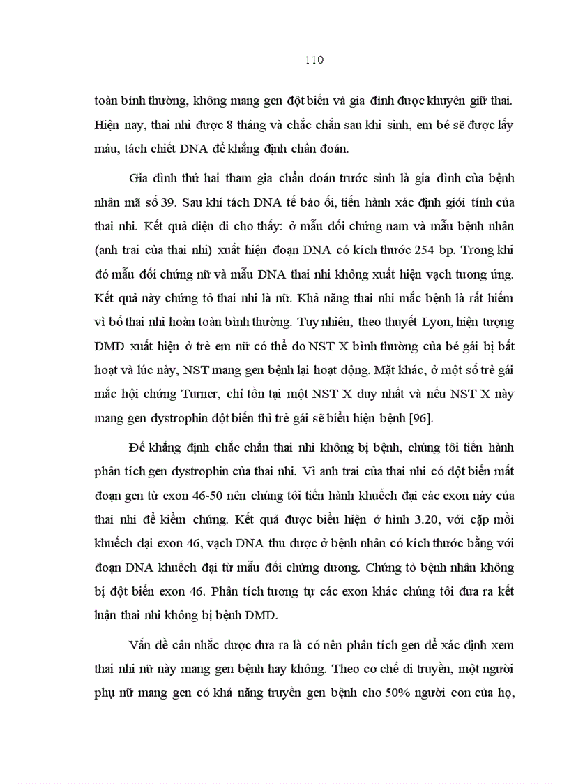 image for page Xác định đột biến mất đoạn gen dystrophin gây bệnh loạn dưỡng cơ Duchenne ở mức độ mRNA và phát hiện người lành mang gen bệnh