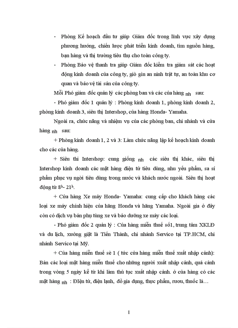 image for page Báo cáo thực tập tổng hợp tại Công ty Thương mại Dịch vụ tổng hợp Hà Nội