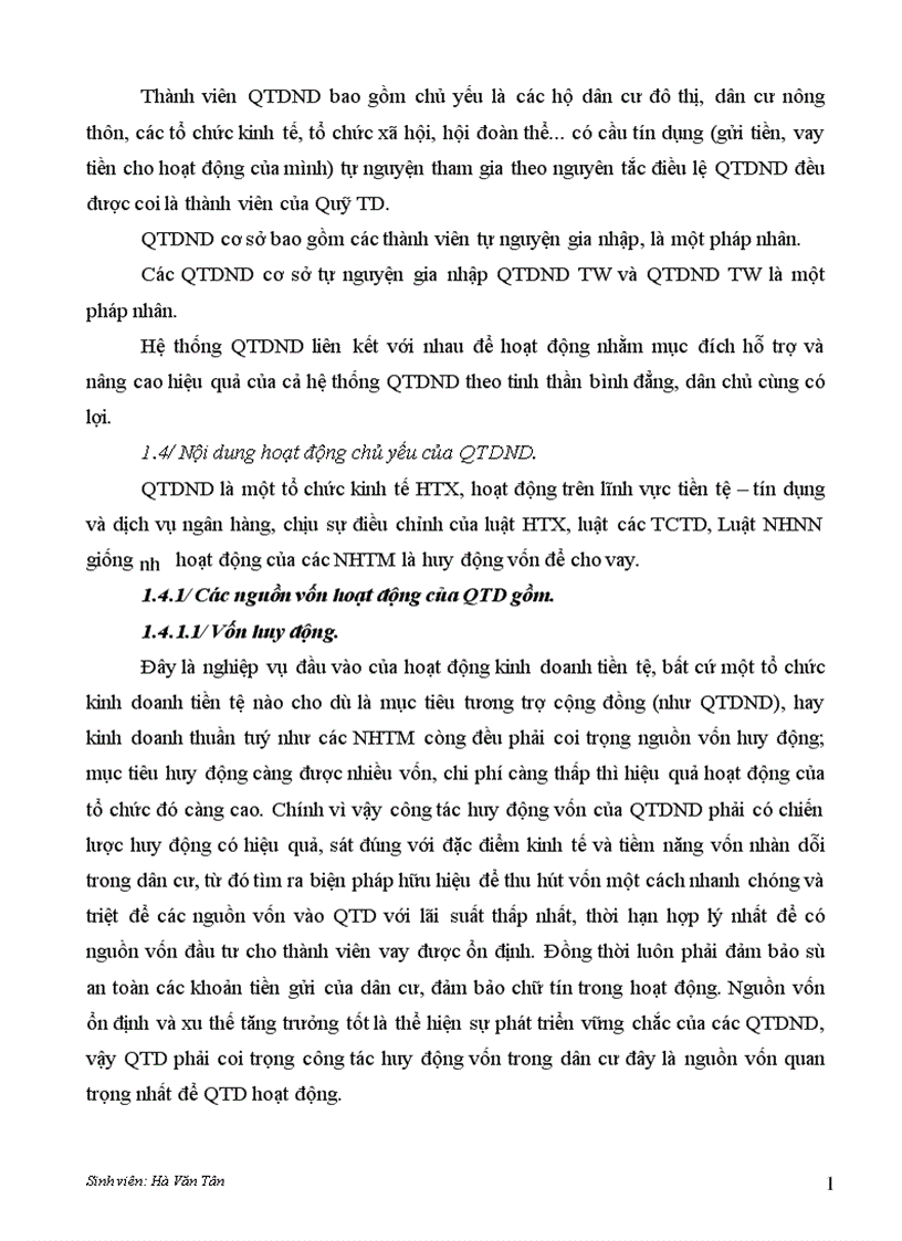 image for page Đảm bảo an toàn vốn đối vối hoạt động QTDND cơ sở trên địa bàn tỉnh Hải Dương Thực trạng và giải pháp 1
