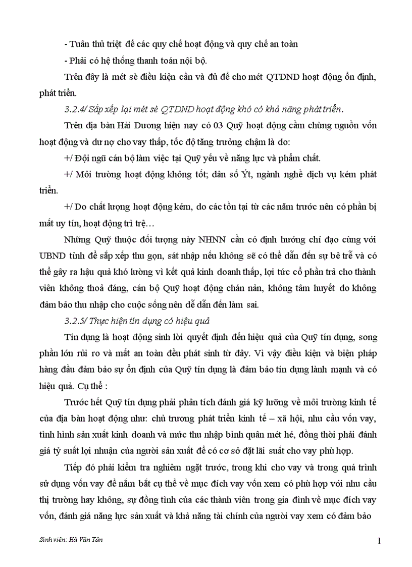 image for page Đảm bảo an toàn vốn đối vối hoạt động QTDND cơ sở trên địa bàn tỉnh Hải Dương Thực trạng và giải pháp 1