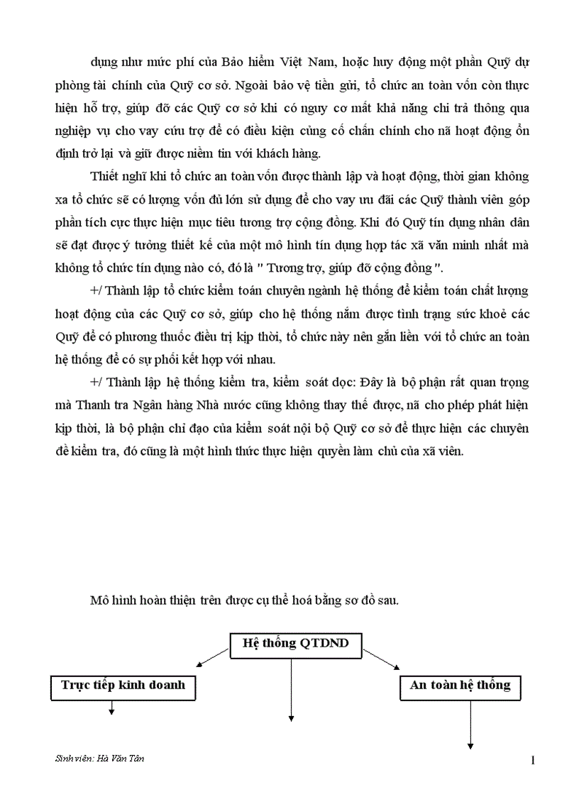 image for page Đảm bảo an toàn vốn đối vối hoạt động QTDND cơ sở trên địa bàn tỉnh Hải Dương Thực trạng và giải pháp 1