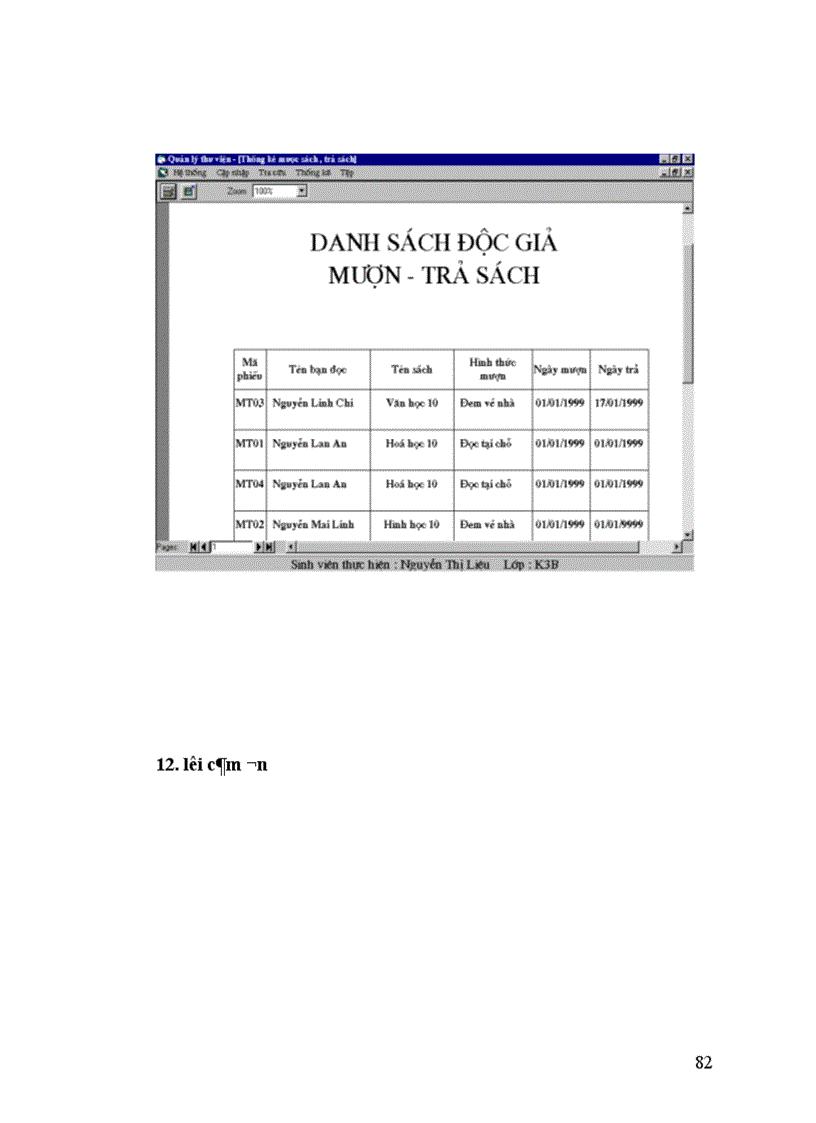 image for page Quản lý thư viện tại trường cấp III năng khiếu tỉnh Thái Bình 1