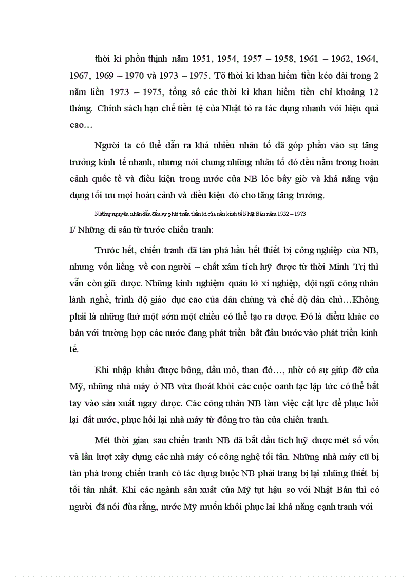 image for page Phân tích những đặc điểm kinh tế dẫn tới sự phát triển thần kì của Nhật Bản 1952 1973 từ đó có thể rút ra bài học bổ ích gì