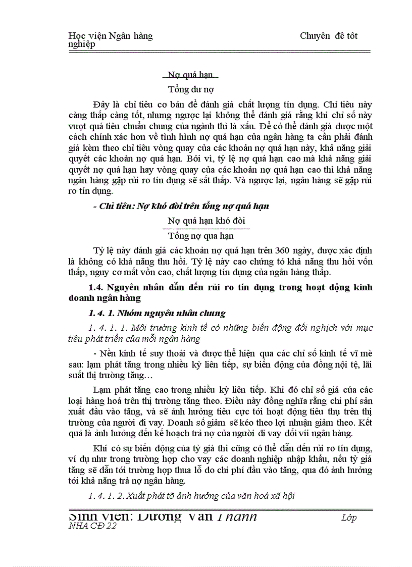 image for page Giải pháp hạn chế rủi ro tín dụng tại Chi nhánh Ngân hàng Công Thương khu vực Đống Đa 1