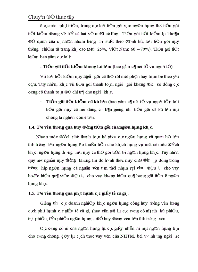 image for page Giải pháp tăng cường huy động vốn tại Ngân hàng công thương Ba Đình 1