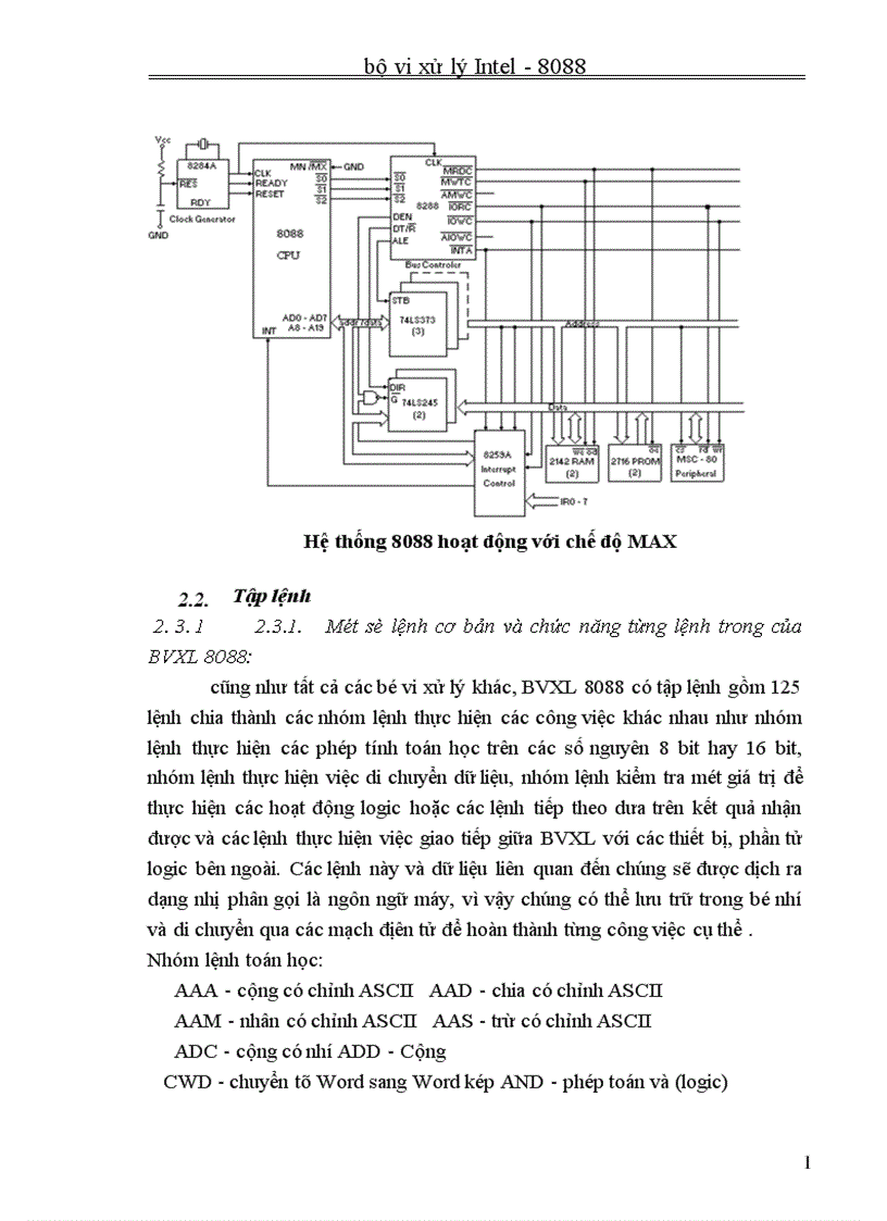 image for page Bộ vi xử lý Intel 8088