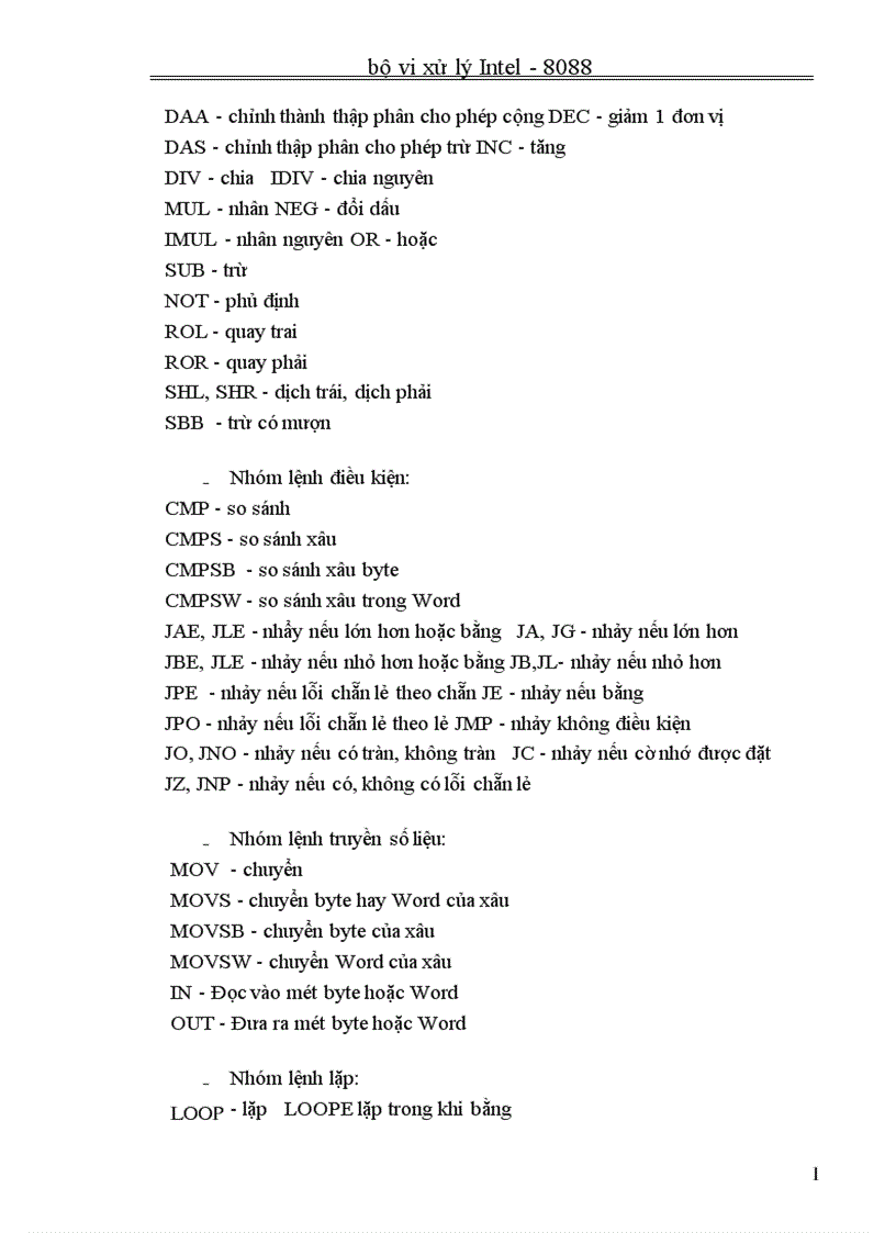 image for page Bộ vi xử lý Intel 8088