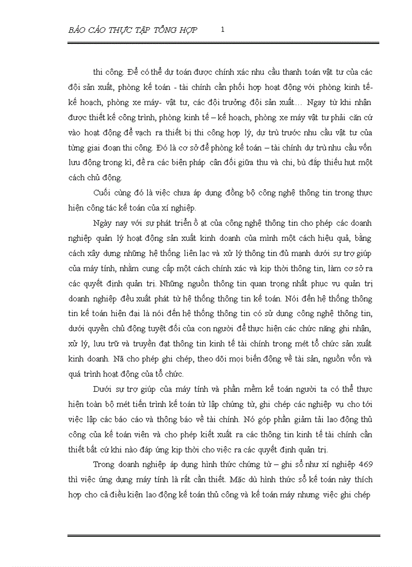 image for page Đặc điểm tổ chức bộ máy kế toán và công tác kế toán tại Xí nghiệp