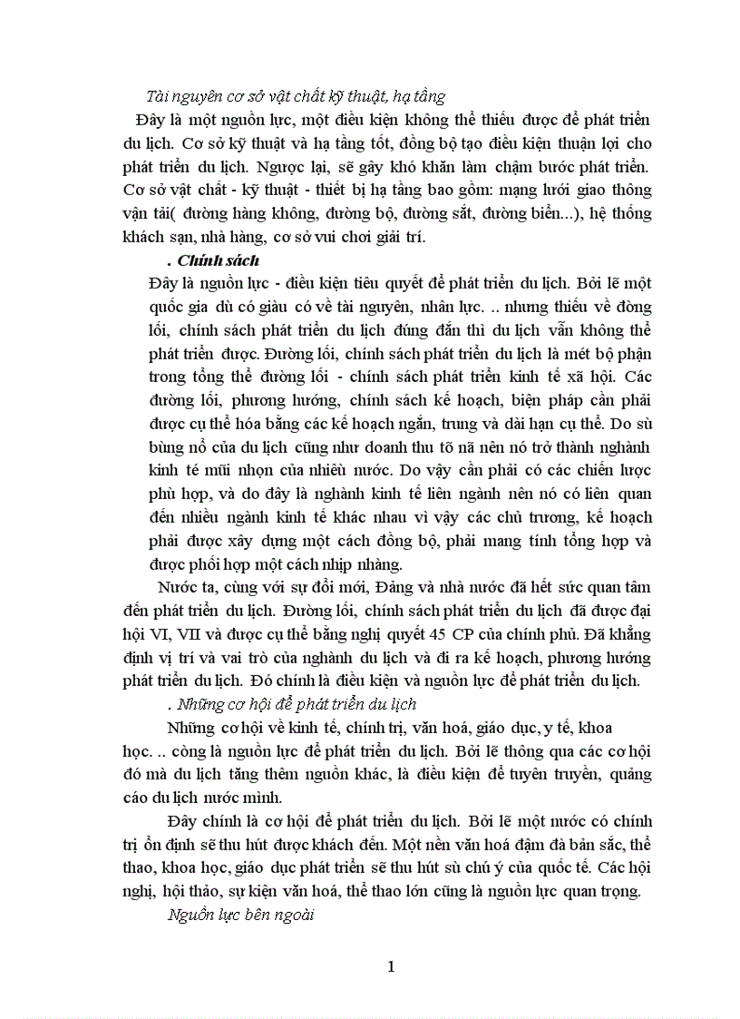 image for page Thực trạng các điều kiện để phát triển du lịch bền vững ở Vườn quốc gia Phong nha Kẻ bàng 1