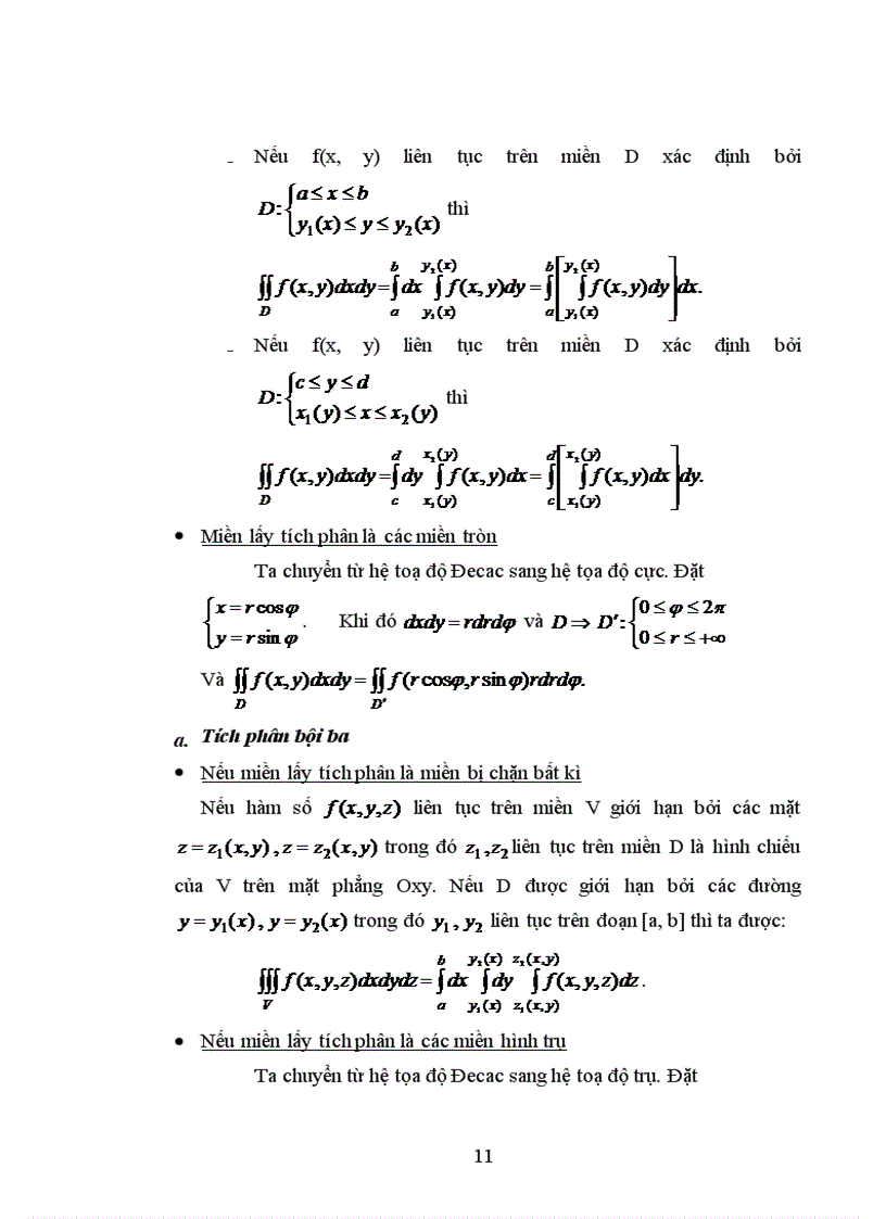 image for page Ứng dụng tích phân vào các môn học của sinh viên Trường Đại học Nông lâm