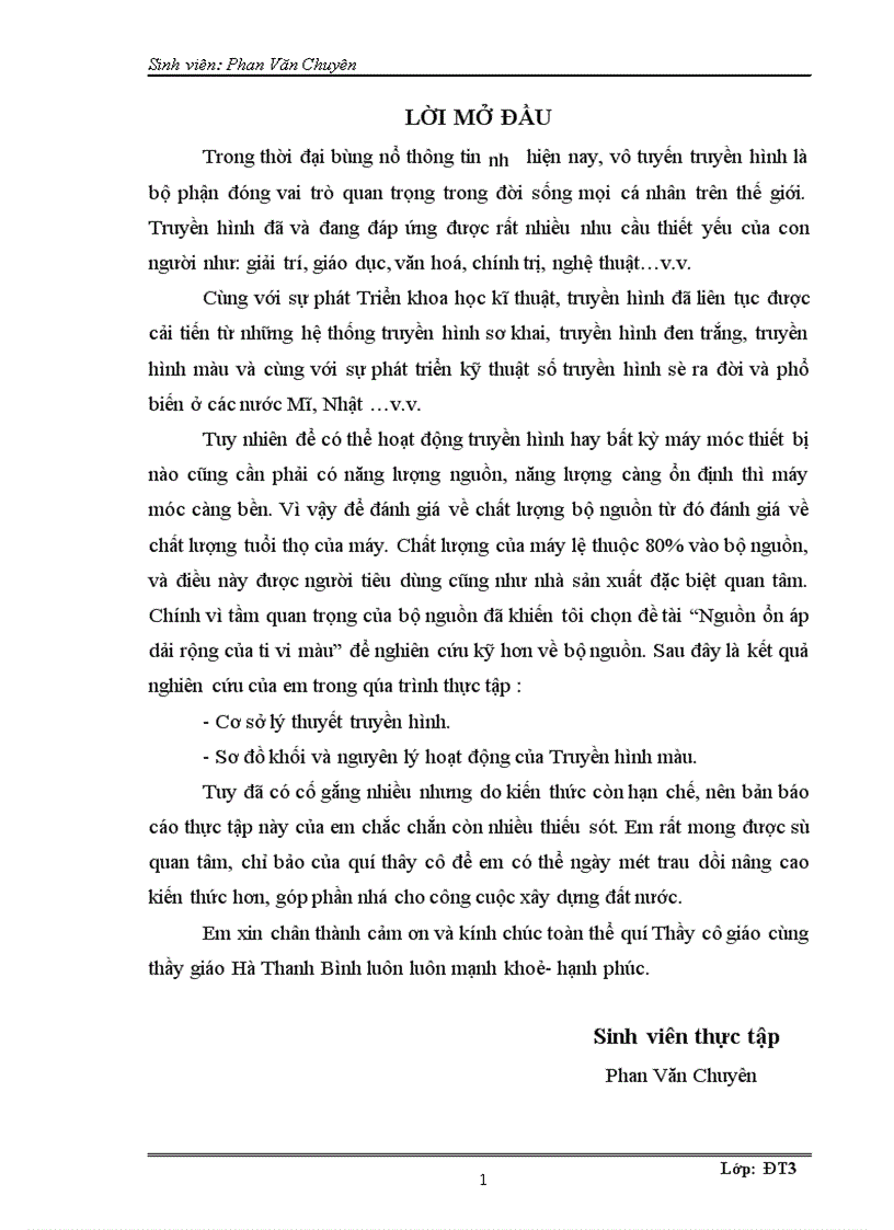 image for page Nguồn ổn áp dải rộng của ti vi màu