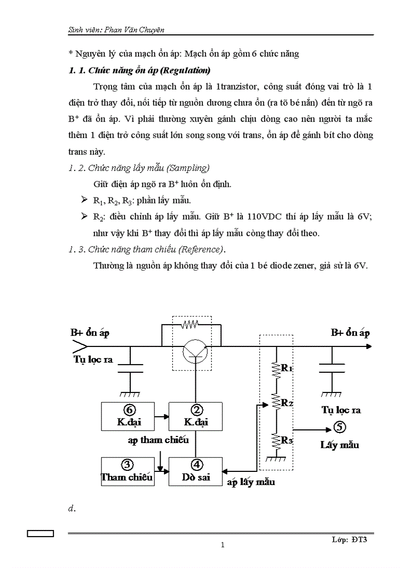 image for page Nguồn ổn áp dải rộng của ti vi màu