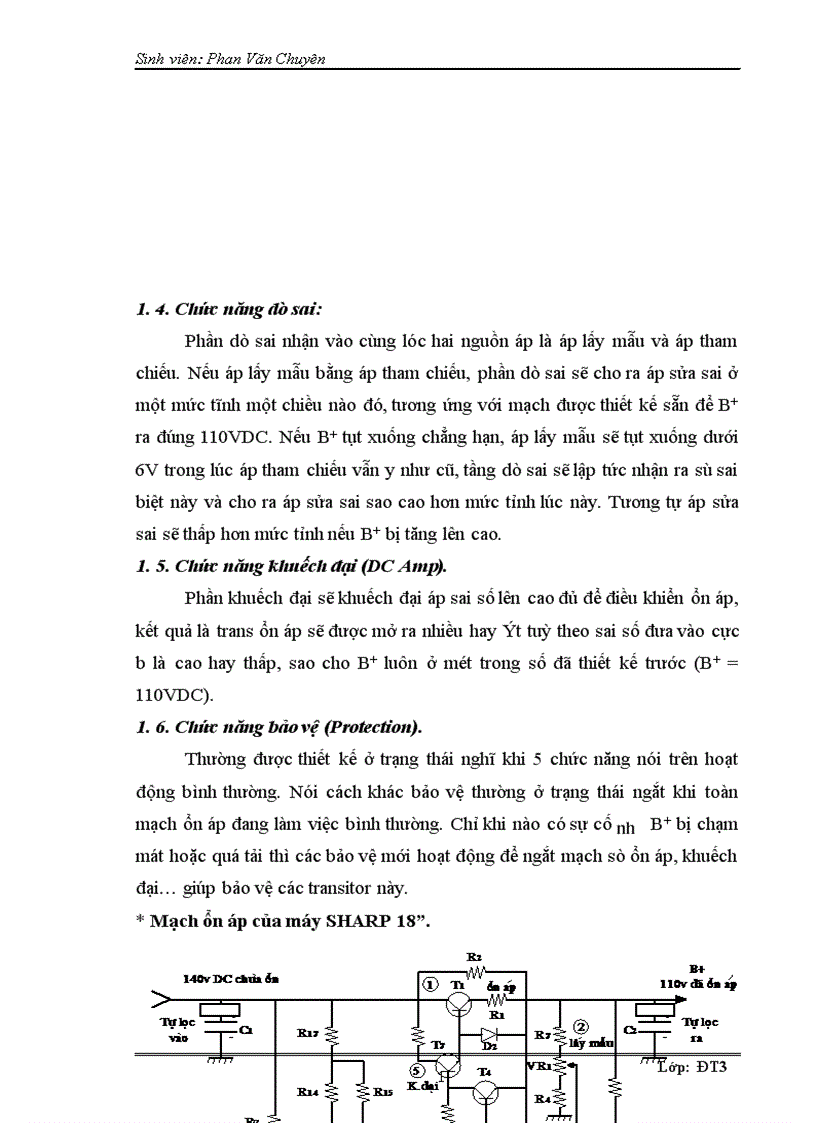 image for page Nguồn ổn áp dải rộng của ti vi màu