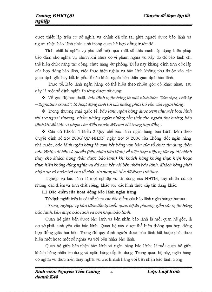 image for page Cơ sở pháp lý về bảo lãnh ngân hàng và thực tiễn áp dụng tại Ngân hàng TMCP Hàng Hải Việt Nam Chi nhánh Trường Chinh 1