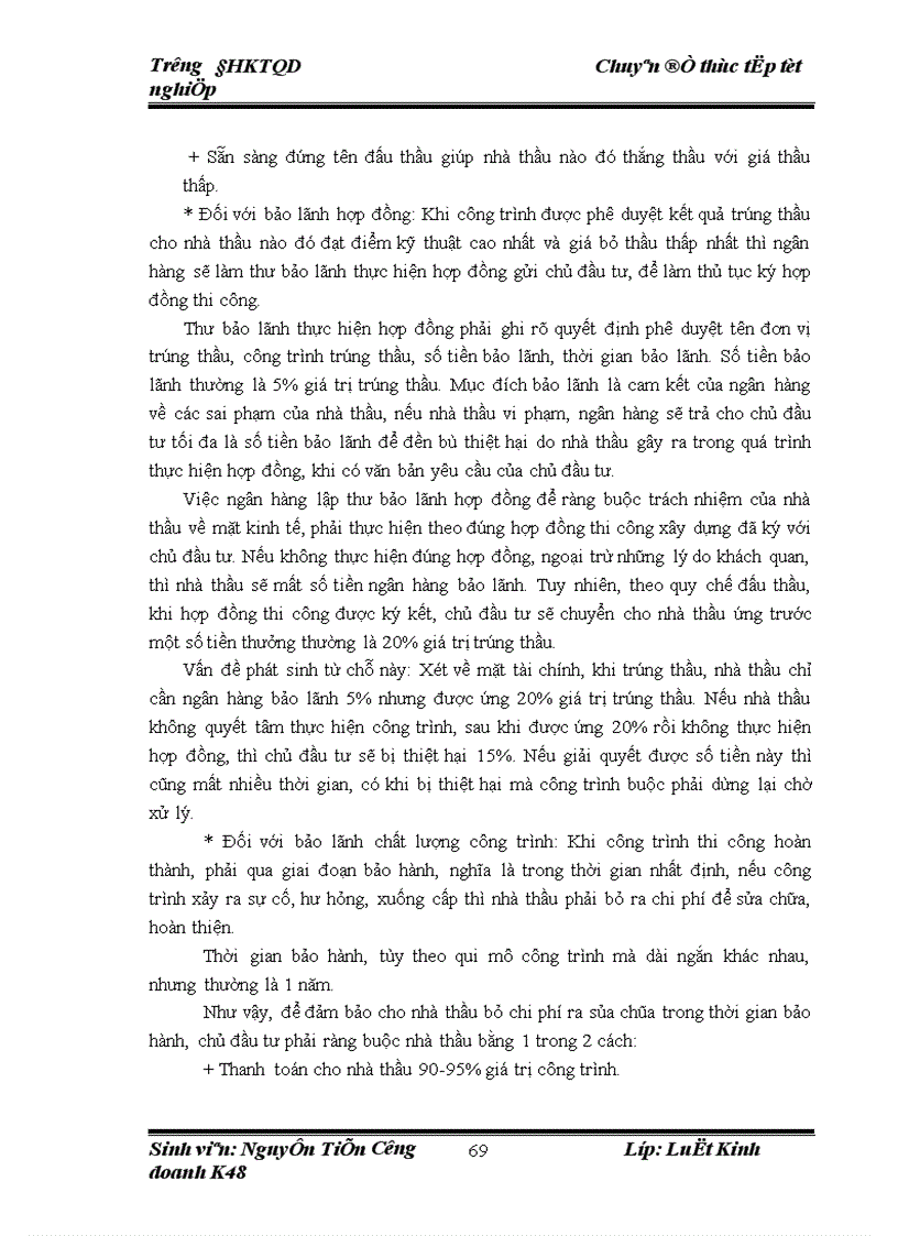 image for page Cơ sở pháp lý về bảo lãnh ngân hàng và thực tiễn áp dụng tại Ngân hàng TMCP Hàng Hải Việt Nam Chi nhánh Trường Chinh 1