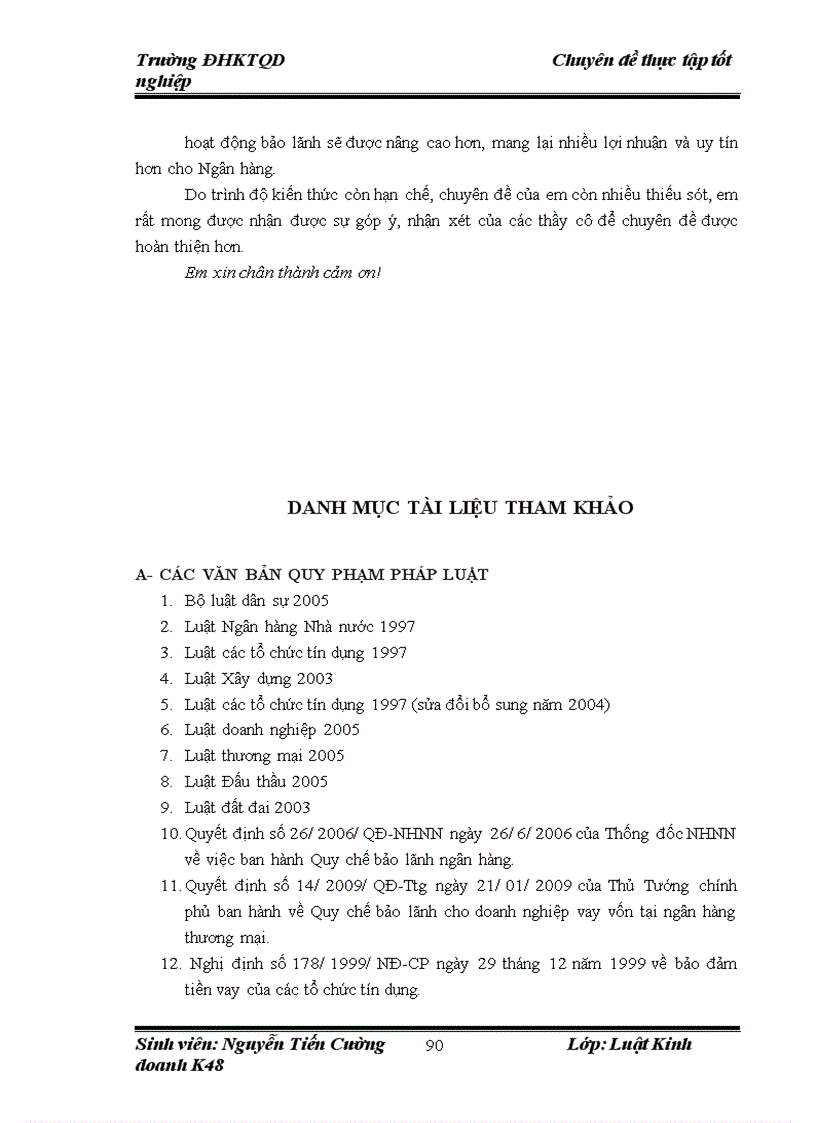 image for page Cơ sở pháp lý về bảo lãnh ngân hàng và thực tiễn áp dụng tại Ngân hàng TMCP Hàng Hải Việt Nam Chi nhánh Trường Chinh 1