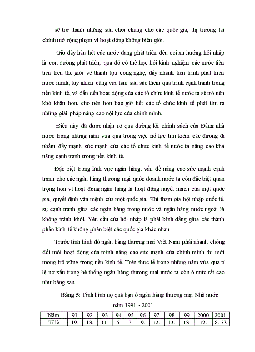 image for page Giải pháp nâng cao chất lượng tín dụng ngắn hạn ở hệ thống ngân hàng thương mại nước ta nghiên cứu từ quá trình thực tập tại chi nhánh ngân hàng liên doanh Chohung vina 1