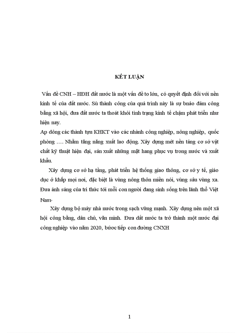 image for page Chuyển đổi cơ cấu kinh tế trong quá trình công nghiệp hoá hiện đại hoá ở đất nước ta hiện nay