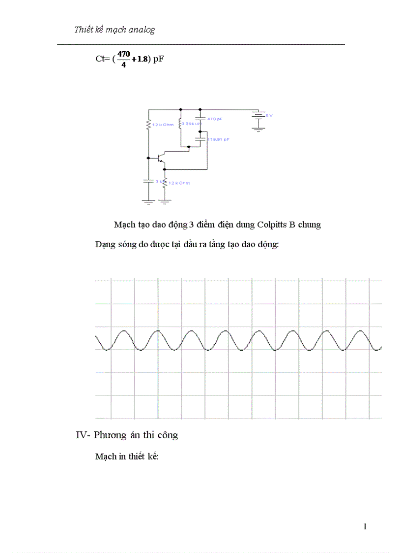 image for page Thiết kế mạch analog