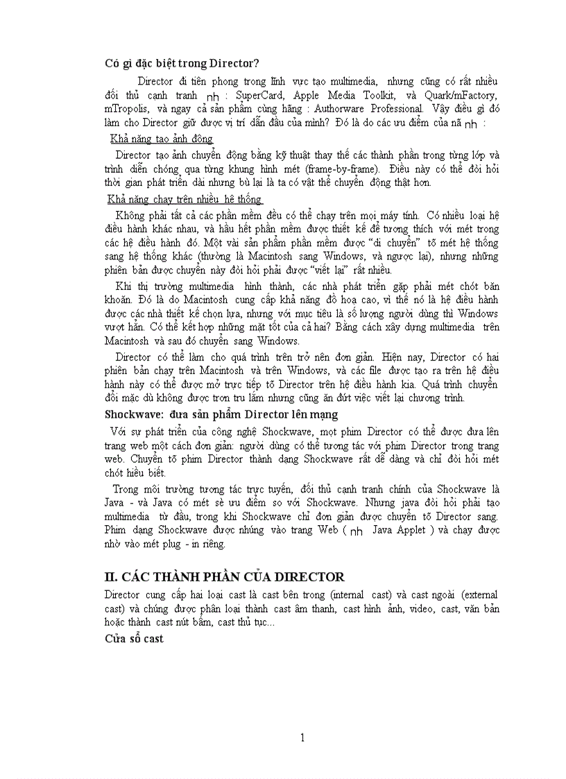 image for page Tìm hiểu về Macromedia Director 8