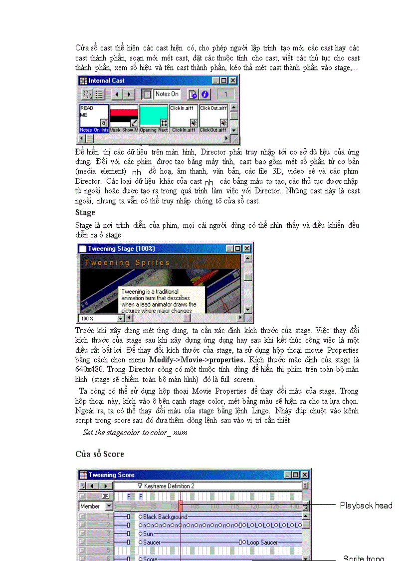 image for page Tìm hiểu về Macromedia Director 8