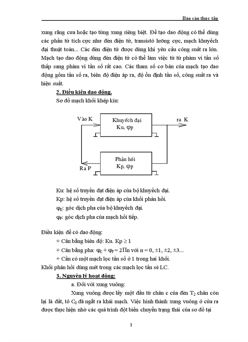 image for page Mạch tạo xung vuông và răng cưa 1