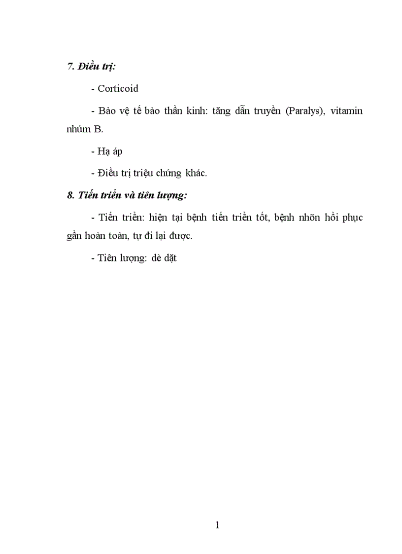 image for page Bệnh án thi Thần kinh ngoại biên