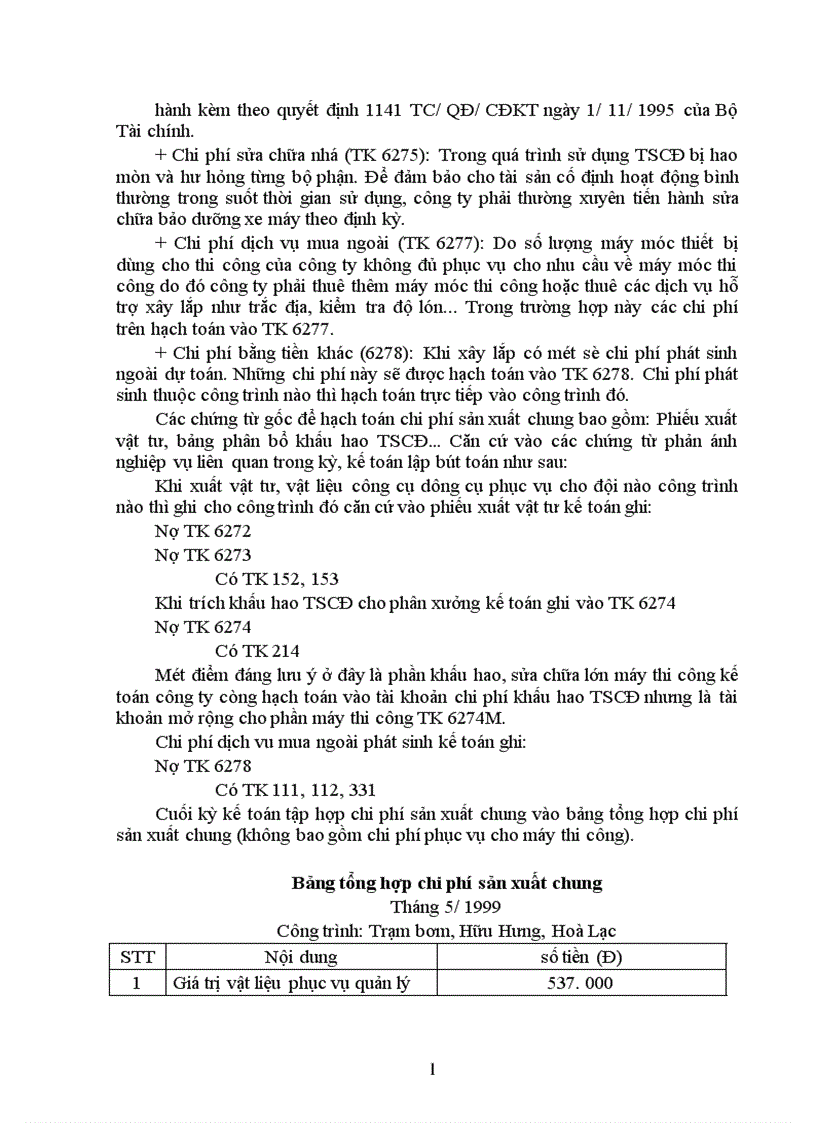 image for page Kế toán tập hợp chi phí sản xuất và tính giá thành sản phẩm 1