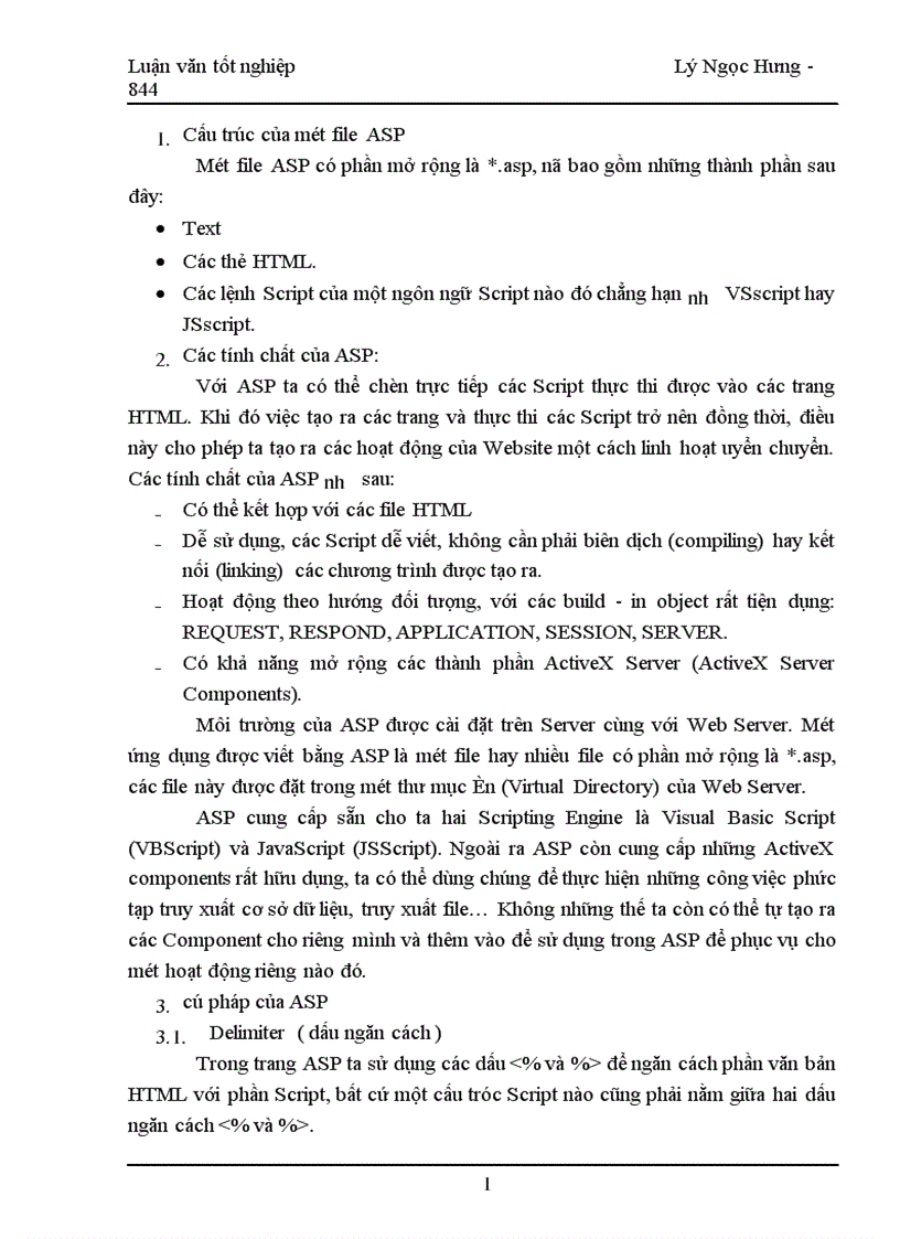 image for page Ứng dụng công nghệ ASP vào công việc quản lý và mua bán hàng máy tính trên mạng