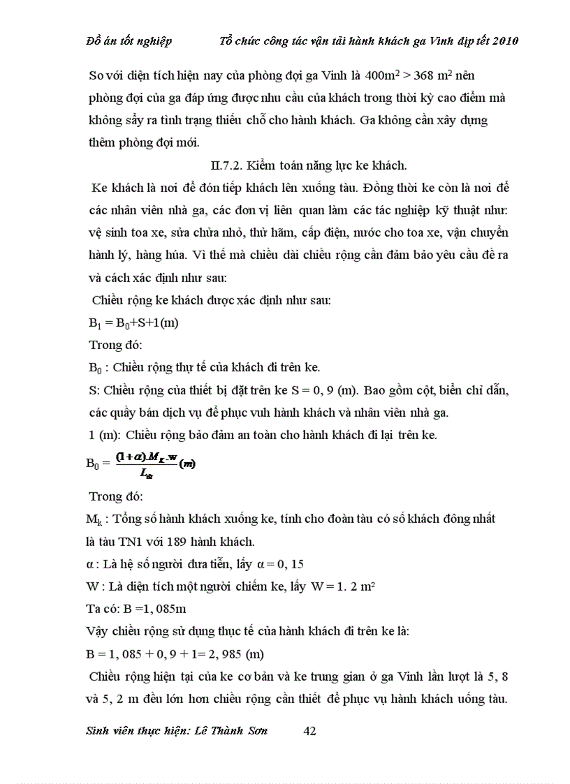 image for page Tổ chức công tác vận tải hành khách ga Vinh dịp tết 2010