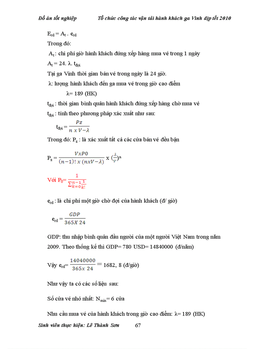 image for page Tổ chức công tác vận tải hành khách ga Vinh dịp tết 2010