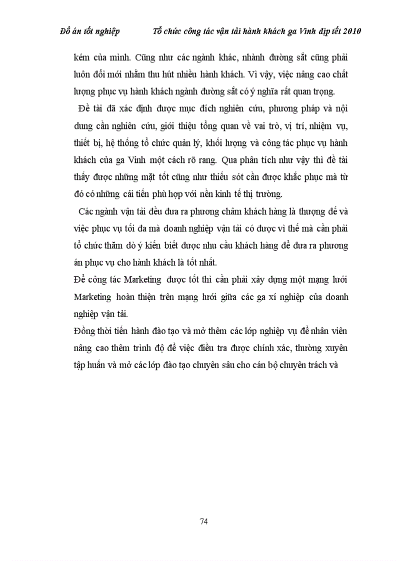 image for page Tổ chức công tác vận tải hành khách ga Vinh dịp tết 2010