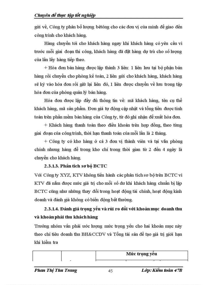 image for page Quy trình kiểm toán doanh thu và khoản mục phải thu khách hàng trong kiểm toán BCTC do Công ty TNHH Tài chính và Kiểm toán Việt Nam thực hiện 1