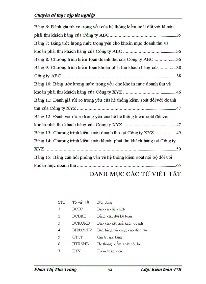 image for page Quy trình kiểm toán doanh thu và khoản mục phải thu khách hàng trong kiểm toán BCTC do Công ty TNHH Tài chính và Kiểm toán Việt Nam thực hiện 1