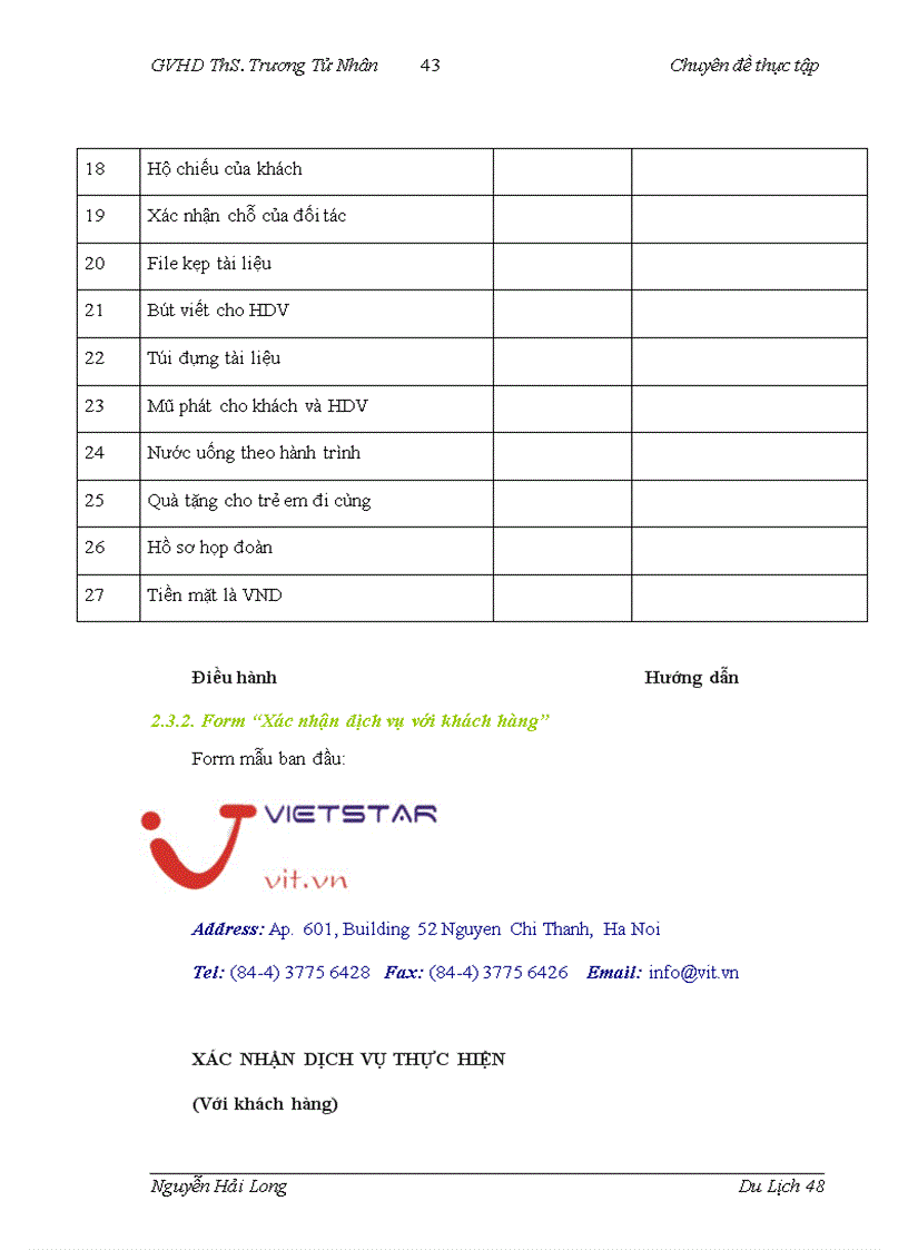 image for page Hoàn thiện quy trình điều hành chương trình du lịch nội địa tại công ty Đầu tư và Du lịch Sao Việt 1