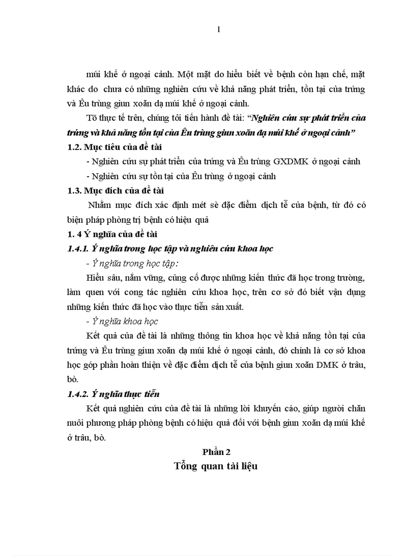 image for page Nghiên cứu sự phát triển của trứng và khả năng tồn tại của ấu trùng giun xoăn dạ múi khế ở ngoại cảnh