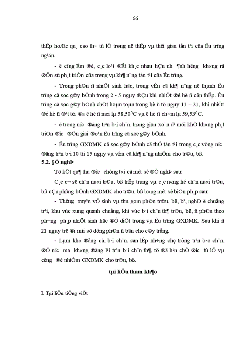 image for page Nghiên cứu sự phát triển của trứng và khả năng tồn tại của ấu trùng giun xoăn dạ múi khế ở ngoại cảnh