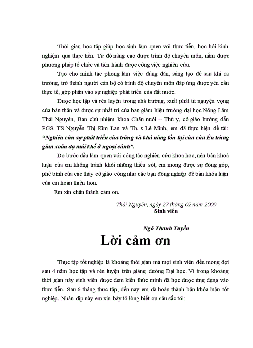 image for page Nghiên cứu sự phát triển của trứng và khả năng tồn tại của ấu trùng giun xoăn dạ múi khế ở ngoại cảnh