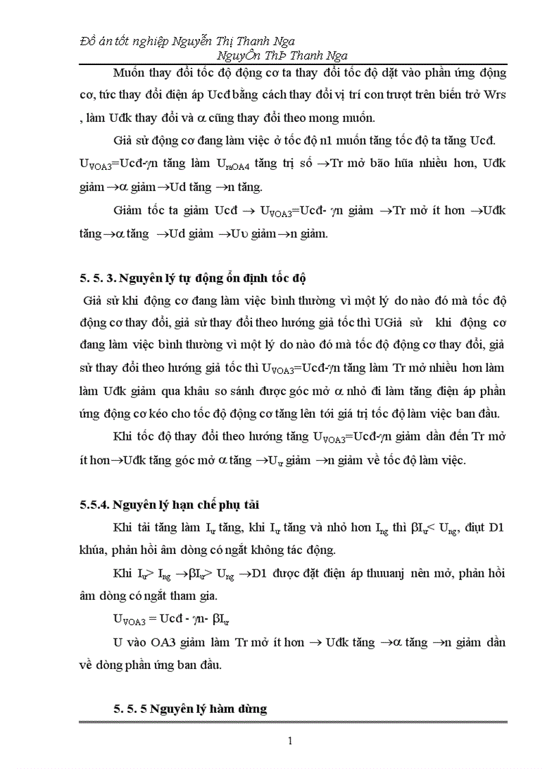 image for page Thiết kế sơ đồ nguyên lý mạch động lực