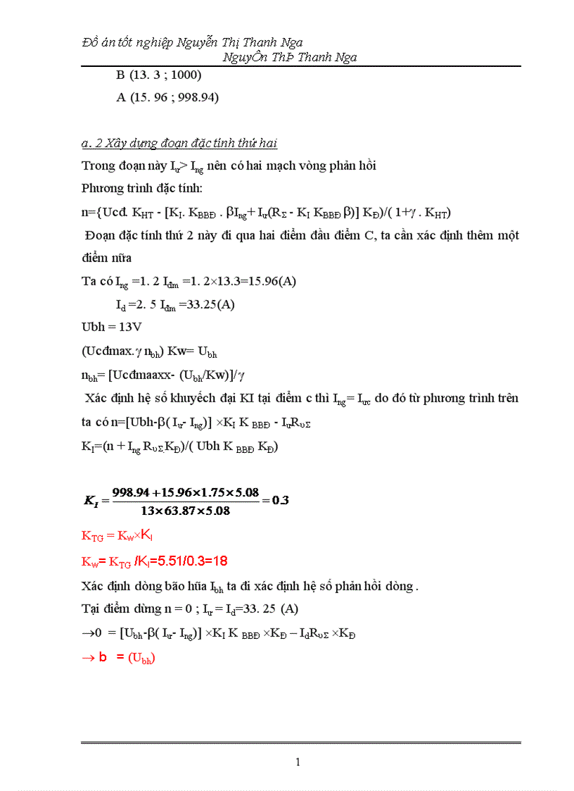 image for page Thiết kế sơ đồ nguyên lý mạch động lực
