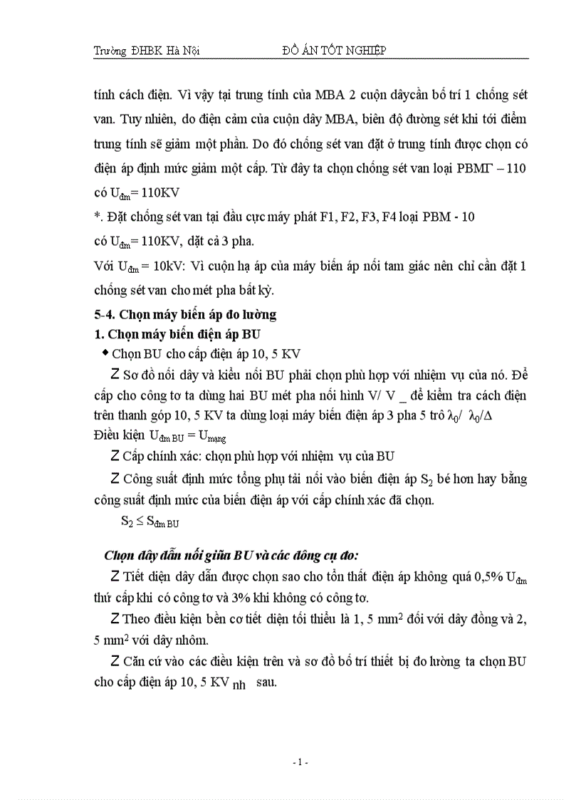 image for page Thiết kế phần điện cho nhà máy nhiệt điện