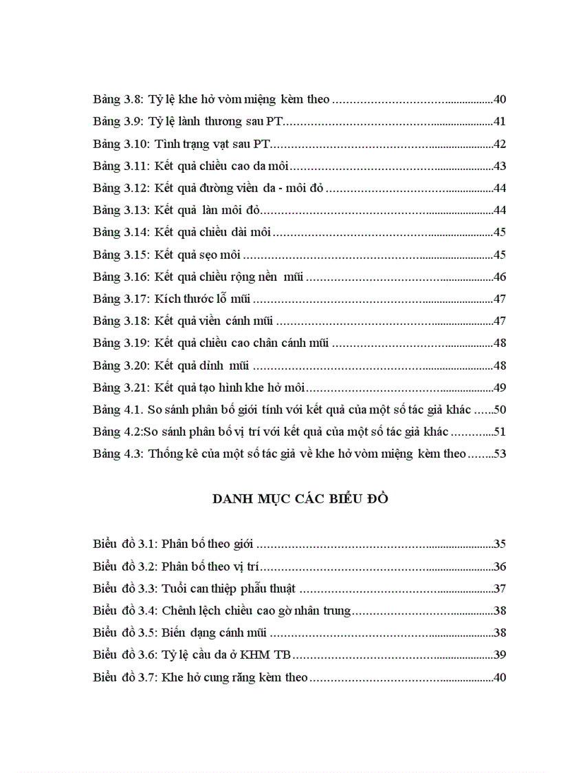 image for page Đánh giá vai trò tạo hình chữ Z ở trên đường viền da môi đỏ trong phương pháp Millard mổ khe hở môi một bên toàn bộ