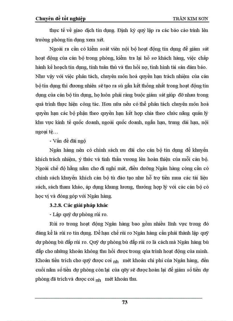 image for page Giải pháp nâng cao chất lượng tín dụng ngắn hạn tại Ngân hàng Công thương Nam Định 1