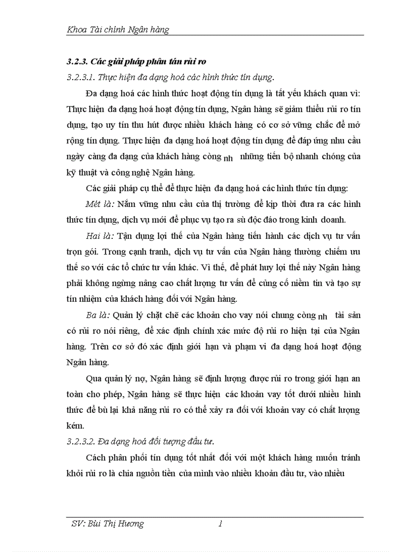 image for page Giải pháp phòng ngừa hạn chế rủi ro trong hoạt động tín dụng tại Chi nhánh Ngân hàng Nông nghiệp và Phát triển nông thôn Láng Hạ 1