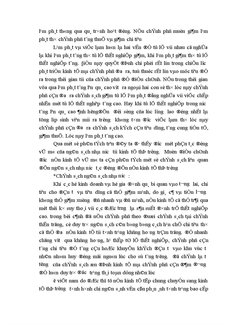 image for page Vai trò điều tiết vĩ mô nền kinh tế thị trường của ngân sách nhà nước