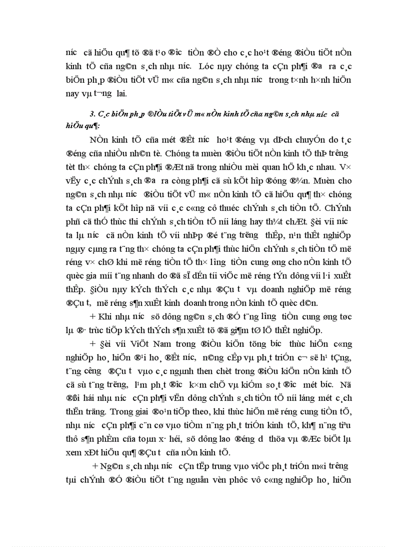 image for page Vai trò điều tiết vĩ mô nền kinh tế thị trường của ngân sách nhà nước