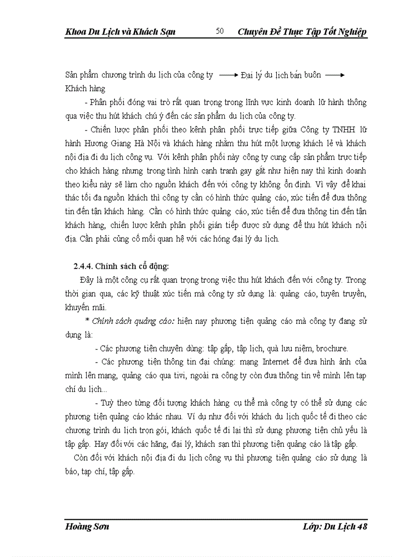 image for page Giải Pháp Nhằm Thu Hút Khách Nội Địa Của Công Ty TNHH Lữ Hành Hương Giang Hà Nội